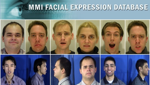 MMI Facial Expression Database